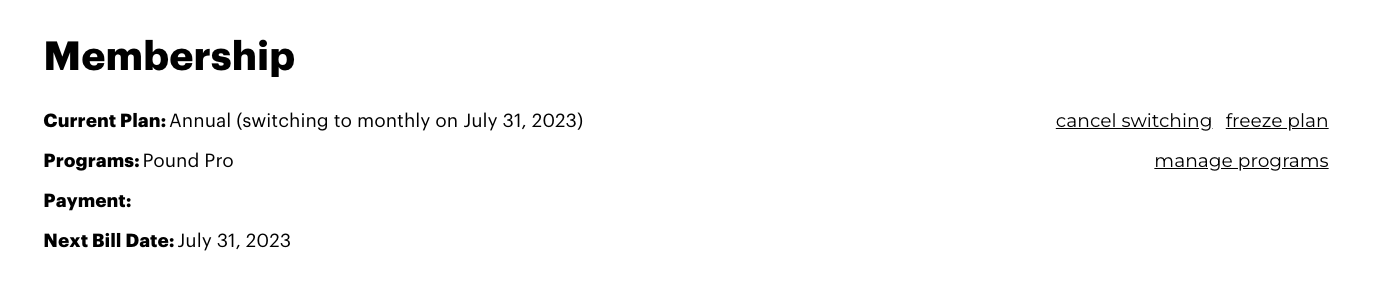 post-label subscription type switch